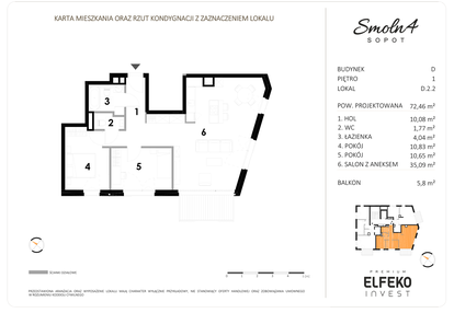 Mieszkanie w inwestycji: Smolna 4