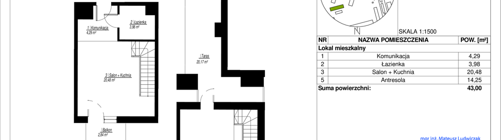 Mieszkanie w inwestycji: Jasielska 8C etap II