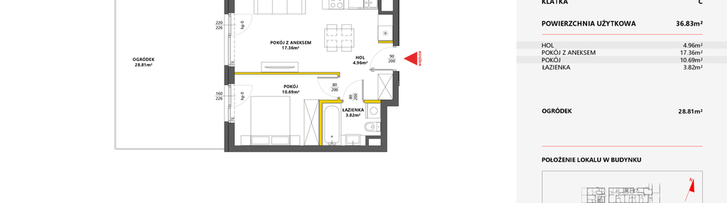 Mieszkanie w inwestycji: Metro Art 8