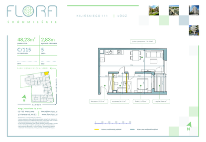 Mieszkanie w inwestycji: Flora Śródmieście