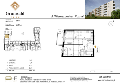 Mieszkanie w inwestycji: Grunwald Park