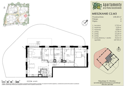 Mieszkanie w inwestycji: Apartamenty przy Parku Szczytnickim