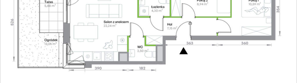 Mieszkanie w inwestycji: Krakowska Vita