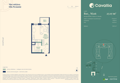 Mieszkanie w inwestycji: Cavallia