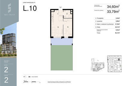 Mieszkanie w inwestycji: Sky Trust etap II - Apartamenty inwestycyjne