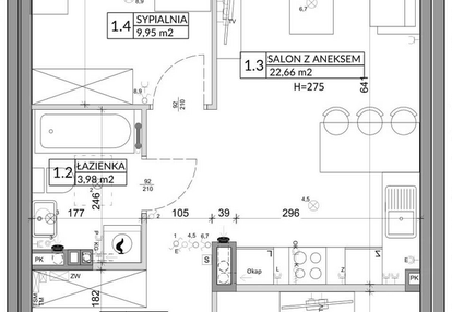 Mieszkanie w inwestycji: Osiedle Młodych etap VII