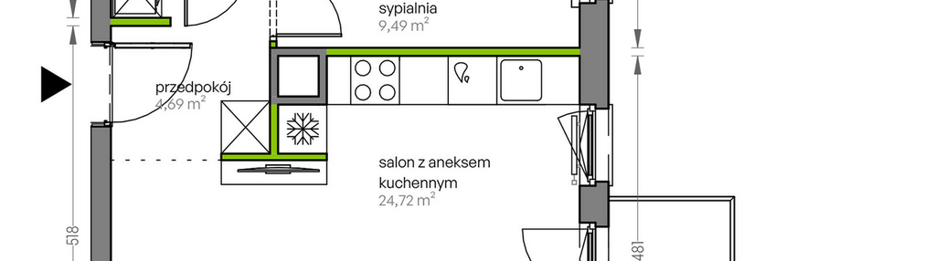 Mieszkanie w inwestycji: City Vibe