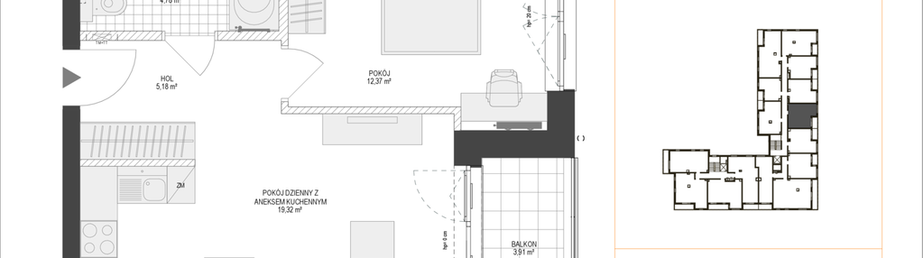 Mieszkanie w inwestycji: Konstelacja etap IV