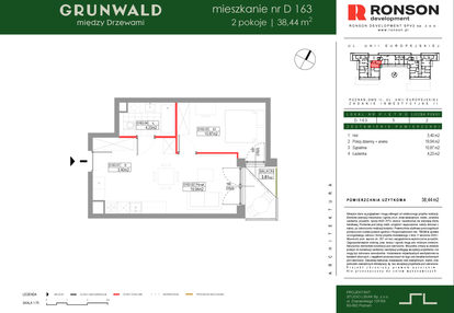 Mieszkanie w inwestycji: Grunwald Między Drzewami etap III