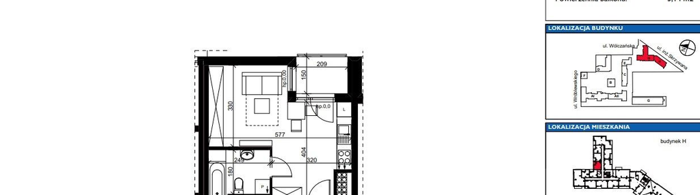 Mieszkanie w inwestycji: ART MODERN etap III - bud. H