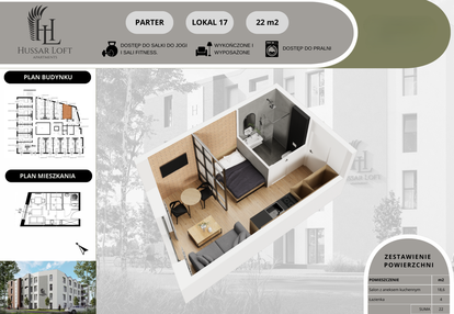 Mieszkanie w inwestycji: Hussar Loft - Apartamenty inwestycyjne