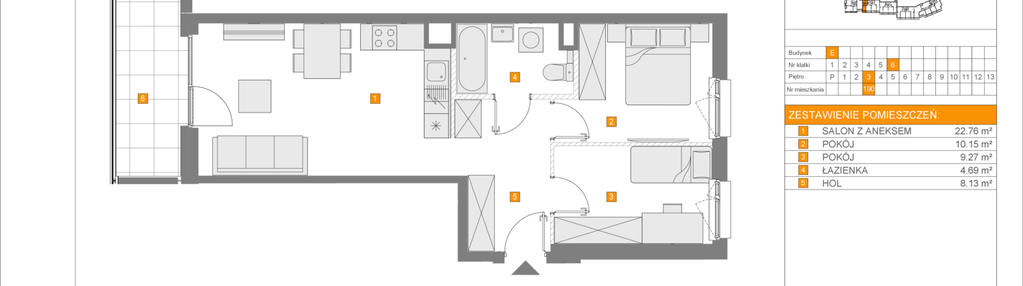 Mieszkanie w inwestycji: Apartamenty Literacka etap 2.2