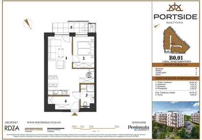 Mieszkanie w inwestycji: Portside Bałtycka