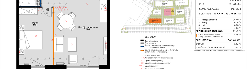 Mieszkanie w inwestycji: Kleszczewo Park - etap IV