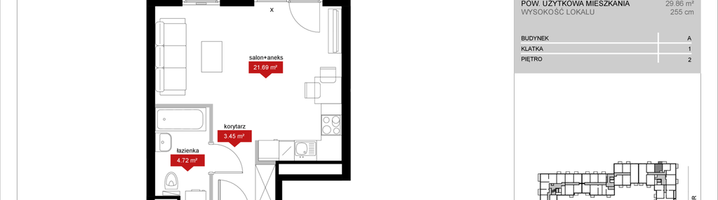 Mieszkanie w inwestycji: Atrium - Nowy Szczepin