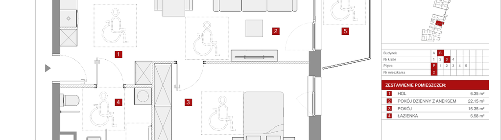 Mieszkanie w inwestycji: Osiedle Górka Narodowa etap 5
