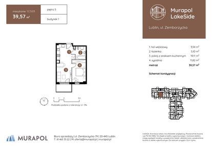 Mieszkanie w inwestycji: Murapol LakeSide