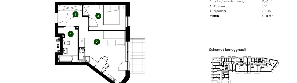 Mieszkanie w inwestycji: Murapol GreenCity bud. 2