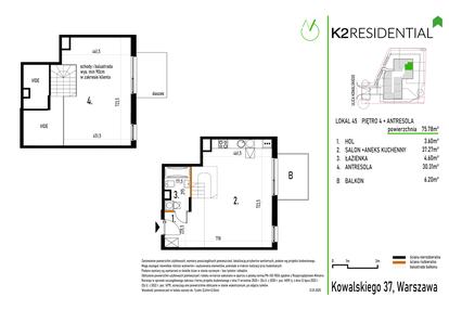Mieszkanie w inwestycji: Kowalskiego 37