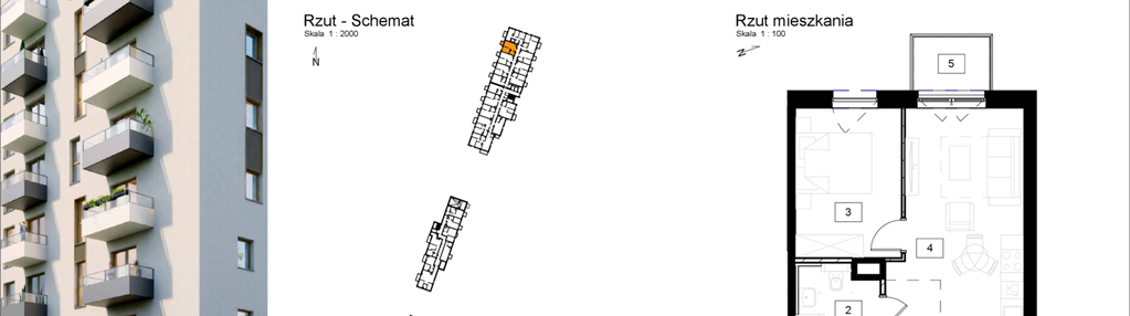 Mieszkanie w inwestycji: Osiedle Kochanowskiego - Gliwice