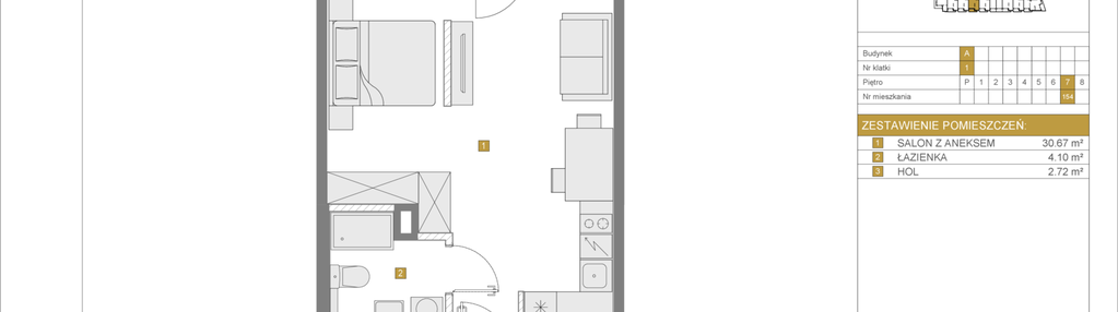 Mieszkanie w inwestycji: Apartamenty Grzybowska 11