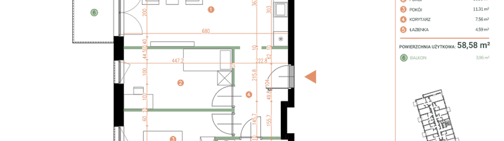 Mieszkanie w inwestycji: Casa Feliz Portowa II