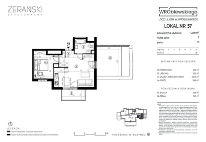 Mieszkanie w inwestycji: Wróblewskiego
