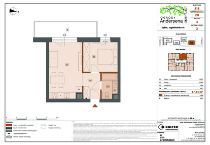 Mieszkanie w inwestycji: Ogrody Andersena