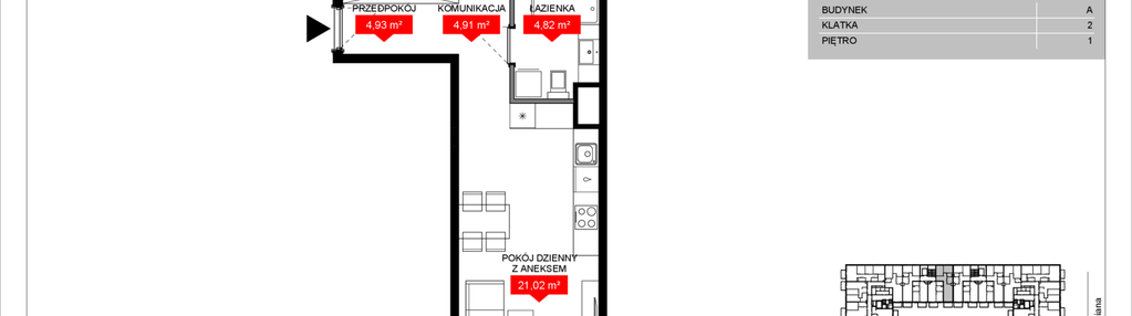 Mieszkanie w inwestycji: Osiedle Bociana 5