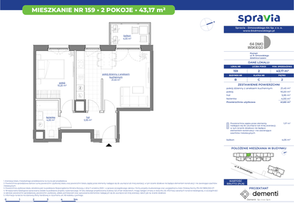 Mieszkanie w inwestycji: 64 Dmowskiego