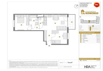 Mieszkanie w inwestycji: Apartamenty Rudnickiego