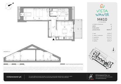 Mieszkanie w inwestycji: Vista Wawer