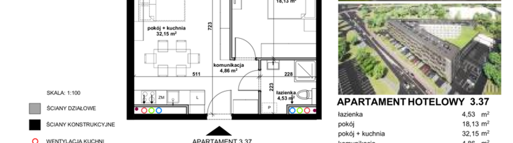 Mieszkanie w inwestycji: Apartamentowiec Zwycięska 3