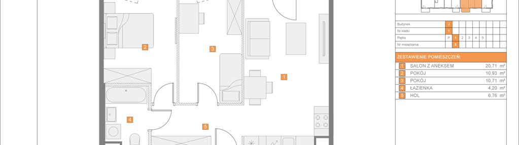 Mieszkanie w inwestycji: Osiedle Harmonia Mokotów etap 3
