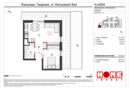 Mieszkanie w inwestycji: Warszawski Świt etap VII