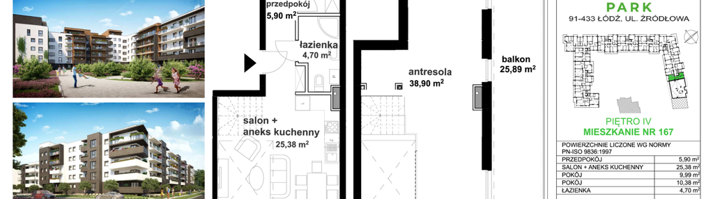Mieszkanie w inwestycji: Helenów Park