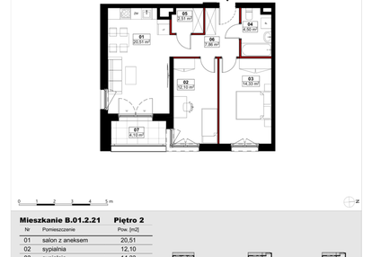 Mieszkanie w inwestycji: Skwer Witosa