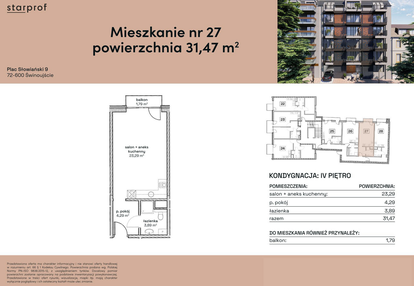 Mieszkanie w inwestycji: Plac Słowiański 9