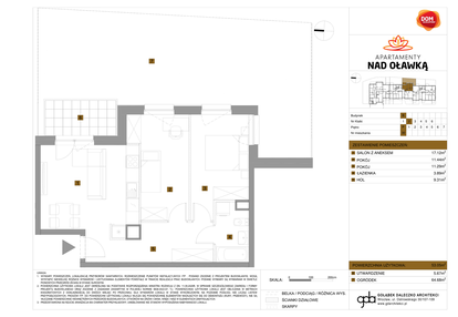 Mieszkanie w inwestycji: Apartamenty nad Oławką etap II