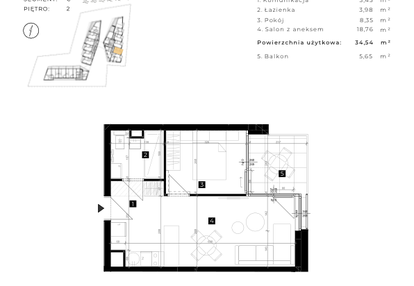 Mieszkanie w inwestycji: Cisha Apartamenty Dziwnów