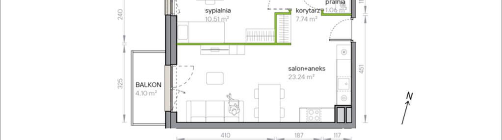 Mieszkanie w inwestycji: Przy Parku Vita