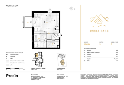 Mieszkanie w inwestycji: Izera Park