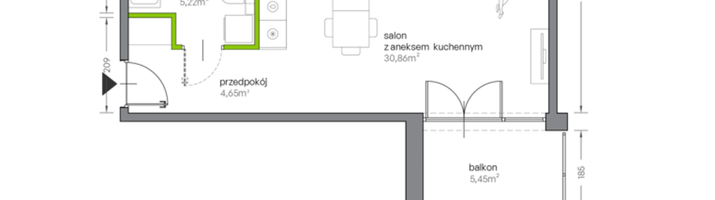 Mieszkanie w inwestycji: Żabiniec Vita