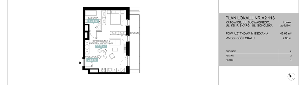Mieszkanie w inwestycji: Mikato