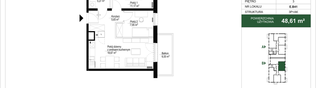 Mieszkanie w inwestycji: Sielskie Podolany II
