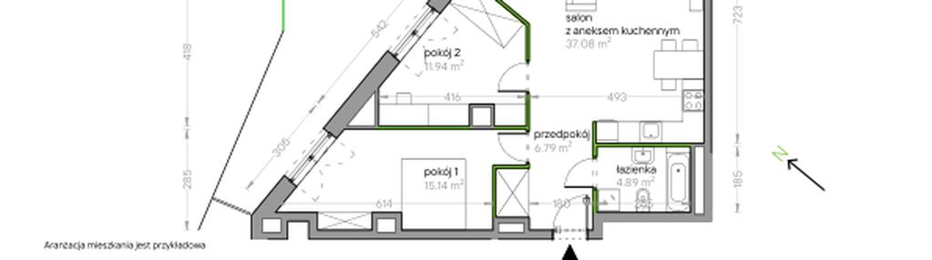 Mieszkanie w inwestycji: Bochenka Vita