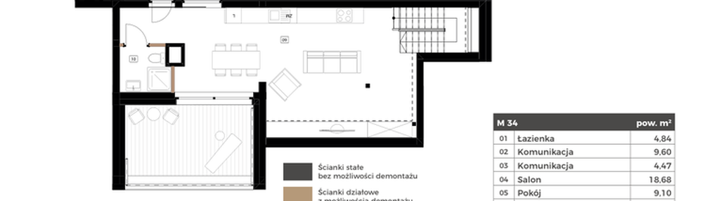 Mieszkanie w inwestycji: Apartamenty Królewska Huta