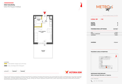 Mieszkanie w inwestycji: Metro Art 6