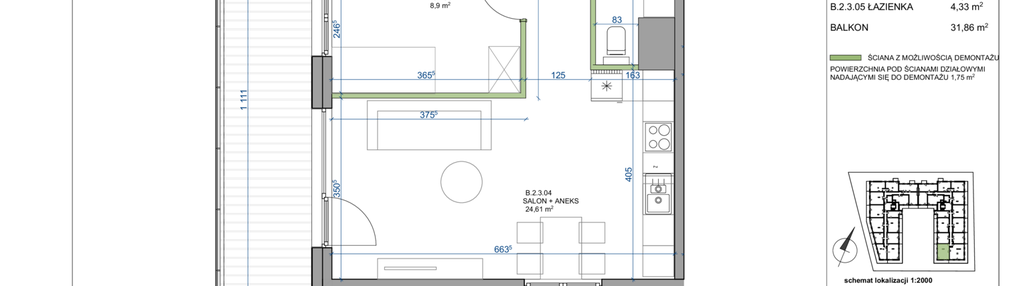 Mieszkanie w inwestycji: Apartamenty Płużnicka