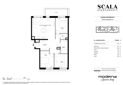 Mieszkanie w inwestycji: Scala